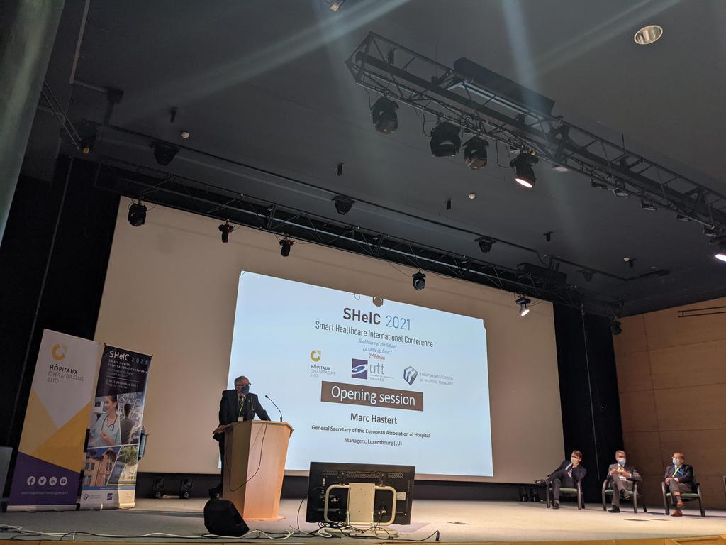 ConferenceSheic's tweet photo. SHeIC conference has started at University of Technology of Troyes @UTTroyes

You can follow the opening and the plenary sessions on:
Zoom https://t.co/RYQbvbtPsF
Youtube https://t.co/bGcSaMDwpO https://t.co/o5R2vMutdH