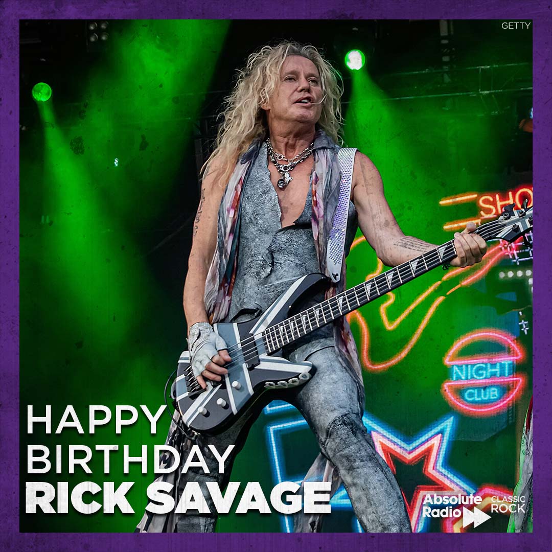 Happy birthday, Sav!

Legendary bassist and founding member Rick Savage is 61 today! 