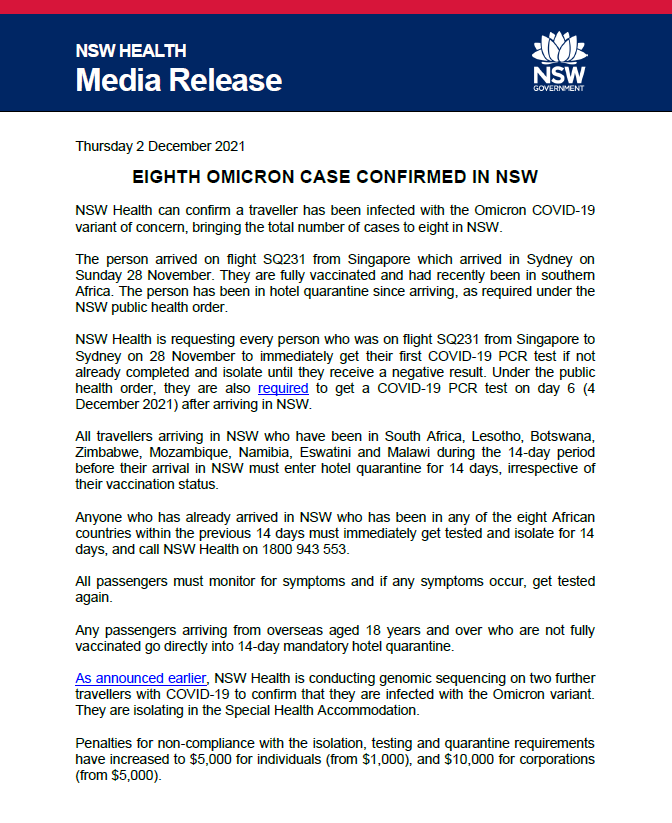 NSW Health tweet media