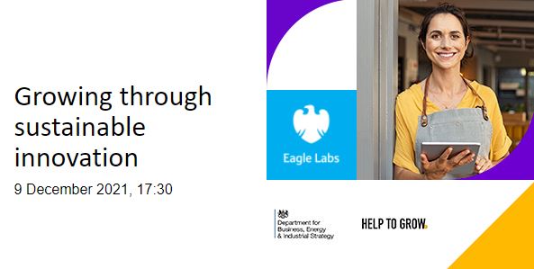 Take a closer look at growing your business through sustainable innovation &amp; the Government’s #HelpToGrow scheme at <a href="/eagle_labs/">Eagle Labs</a> event, in person at Southampton or online. The panel includes <a href="/scullyp/">Paul Scully</a> MP and <a href="/SUS_Business/">Solent Business School</a>:
bit.ly/3loYTdI

#InnovateUKEDGE <a href="/FionaAndersonAA/">Fiona Anderson</a>