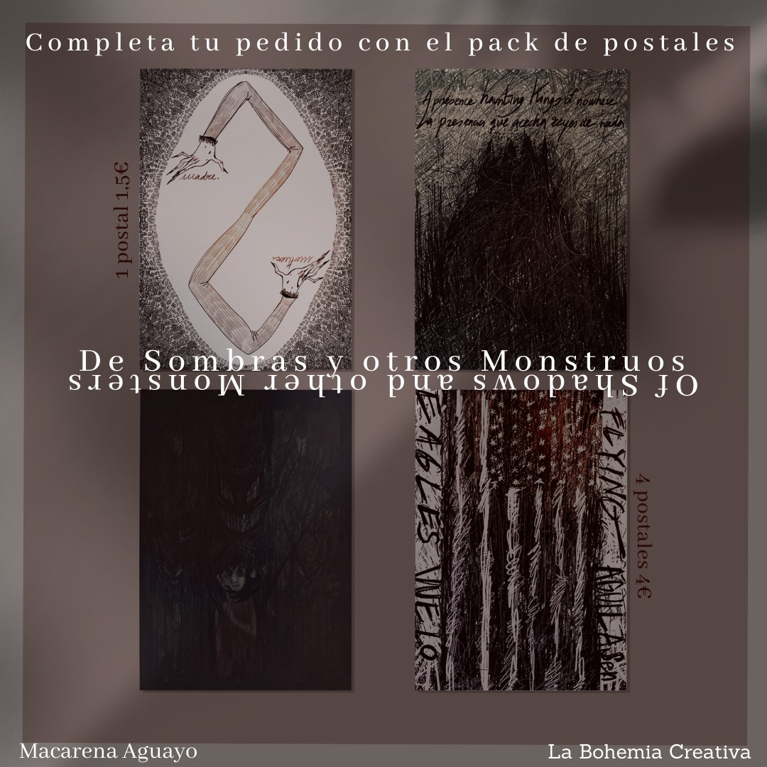 ArielleC_0808's tweet photo. ✨SORTEO DICIEMBRE✨
Hola, bonites! Se viene sorteo para estas Navidades de 2 ejemplares y 1 set de cuatro prints de mi poemario “De Sombras y Otros Monstruos”. Para participar:

💖RT a este tweet (prints y libros)
💖Dona 1€ (solo necesario para los libros) https://t.co/sHLf3muiL8