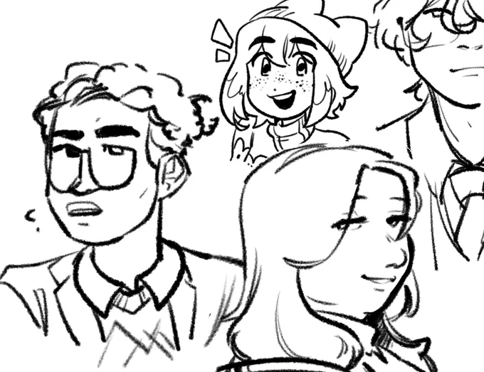 sorry for the radio silence on art i only doodle my ocs in my freetime now please understand 