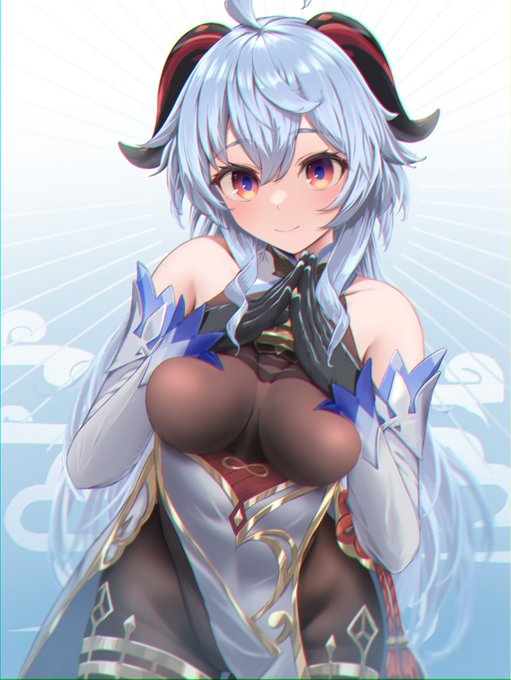 甘雨ちゃん誕生日おめでと～!!🎉🎂
#甘雨生誕祭2021 
#Ganyu 
#原神 