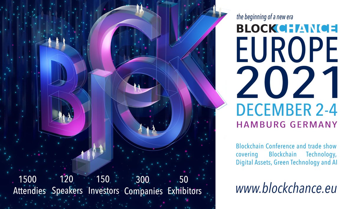TEN31Bank's tweet photo. Today, the @Blockchance_ Europe 2021 is starting in Hamburg!
@TEN31Bank is looking forward to the next 3 days full of #blockchain and #crypto.
Let's build a better future together – see you there! 😎
#DeFiBank #BCE2021 #BLOCKCHANCE https://t.co/VDyc6EdxZO