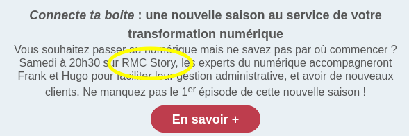 b9m's tweet photo. Ça va la promo pour Altice et Drahi dans votre newsletter @Economie_Gouv ? Détendus de la défiscalisation ? Sinon la privatisation de Bercy c'est aussi dans les tuyaux ? Bisous et❤️ avec mes impôts https://t.co/LmLmfn1o6B
