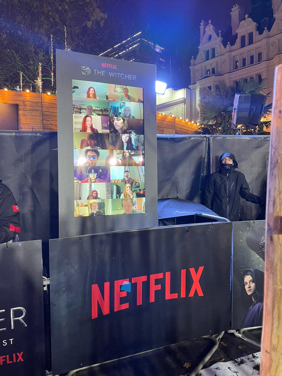 sassyplus_'s tweet photo. Destiny is a Beast ⚔ We were live across the globe with @netflixuk and @we_are_heart streaming the world premiere of the @witchernetflix Season 2 last night. Joined by lucky fans who had the chance to speak with the Witcher himself - #HenryCavill  

#WeAreSassy #TheWitcher https://t.co/ap7ebeYsu4