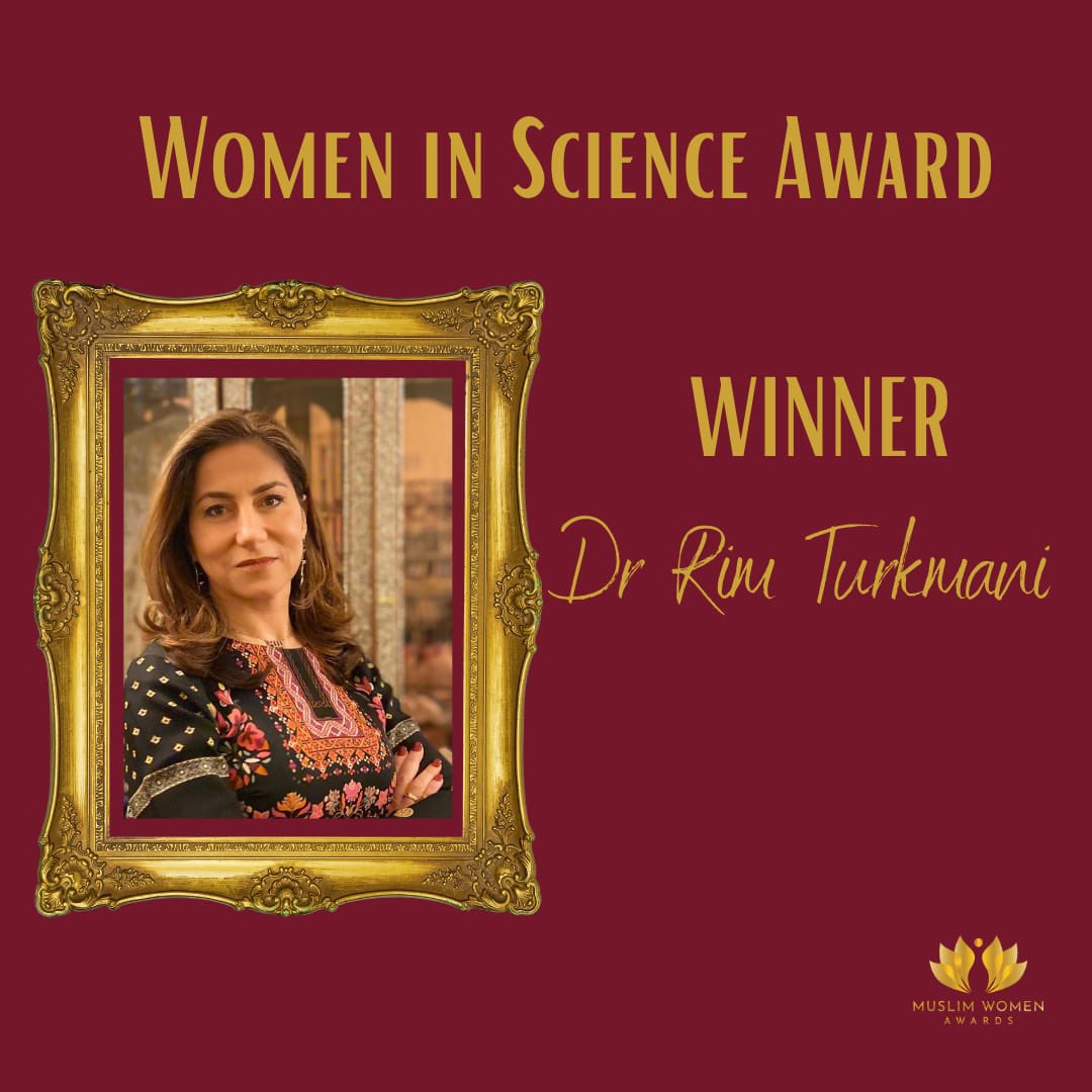 Congratulations <a href="/Rim_Turkmani/">Reem Turkmani</a> 
#muslimwomenawards #mwa2021