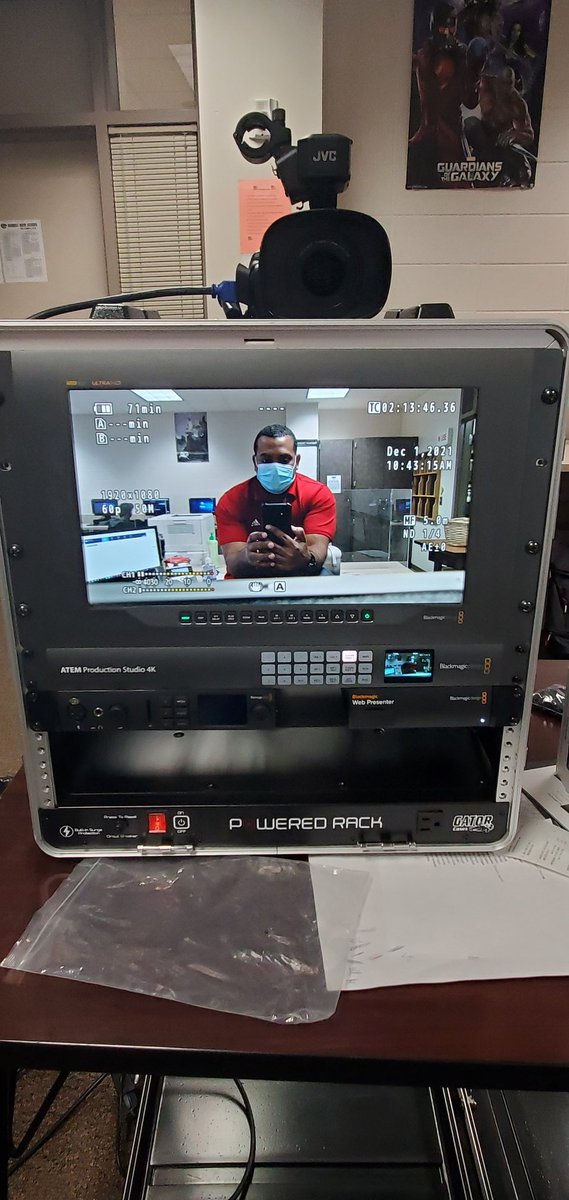 HHS_Television's tweet photo. HHS Wildcat Productions is improving and growing. Many new things on the horizon for the students. Again, thank you @terridosborne for your support! @HumbleISD @HumbleISD_HHS @HumbleISD_CTE #MadeforMore #HandsOn #FindYourDiscipline https://t.co/odk1qMWIA9