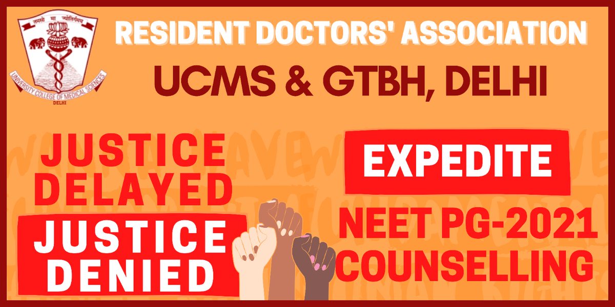 dentodontics's tweet photo. DAY 6 OF PAN INDIA STRIKE TO #ExpediteNeetPGCounselling2021 
FROM ENTIRE RESIDENT DOCTORS OF NATION WIDE FROM VARIOUS COLLEGES DEMANDING 
3/12/2021 ENTIRE OPD SERVICES OF INDIA WILL SHUT DOWN
@MoHFW_INDIA @mansukhmandviya 
@rdalhmc @GmcRda @RDA_SJH @ShardaResidents @FordaIndia https://t.co/HQr8W3H8uw