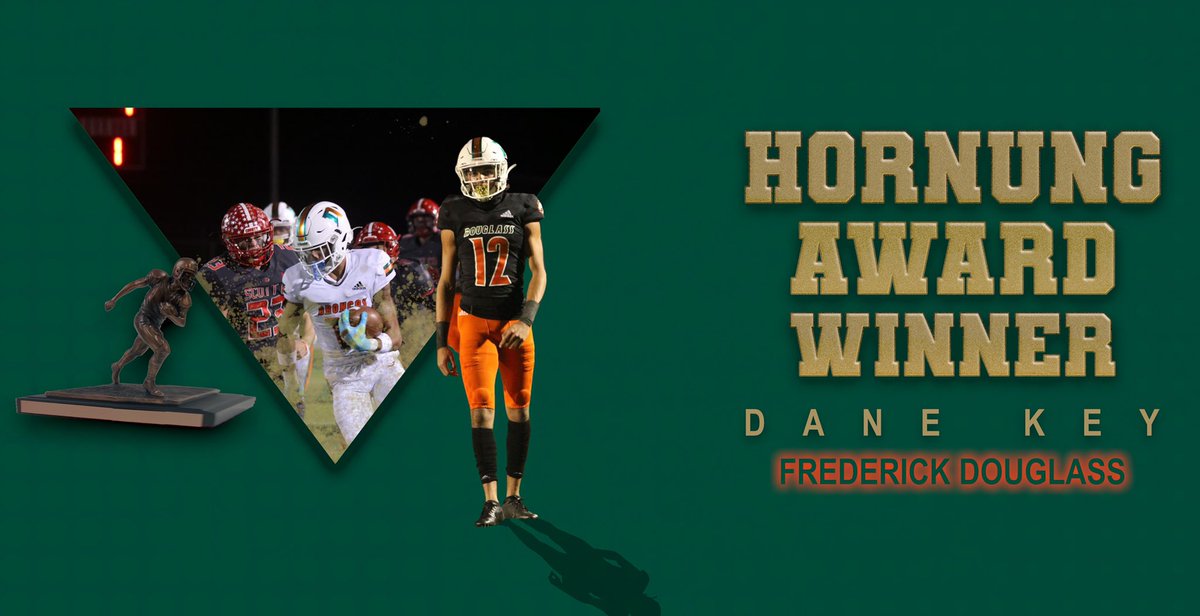 FDouglassFB's tweet photo. First Jager, now Dane. Congratulations to the 2021 Louisville Quarterback Club Paul Hornung Award winner @DaneKey12.

@HLpreps @kyhighs @kybigthings @brianwkyt @KeithFarmer18 @AlexWalkerTV @EliGehnTV @coachnatemcpeek @NateInSports @CamilleWYMT @Bluegrasspreps https://t.co/WPDcaawPeB
