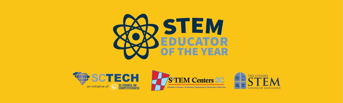S²TEM Centers SC (@s2temcenterssc) on Twitter photo 📣 BIG NEWS 📣
You can #nominate the next 2022 #SC #STEM #Educator of the Year!
<a href="/sccompetes/">South Carolina Council on Competitiveness</a> <a href="/Citadel1842/">The Citadel</a>
Nominate a deserving teacher today: ⬇️
sccompetes.org/educationandwo… 📣 BIG NEWS 📣
You can #nominate the next 2022 #SC #STEM #Educator of the Year!
<a href="/sccompetes/">South Carolina Council on Competitiveness</a> <a href="/Citadel1842/">The Citadel</a>
Nominate a deserving teacher today: ⬇️
sccompetes.org/educationandwo…