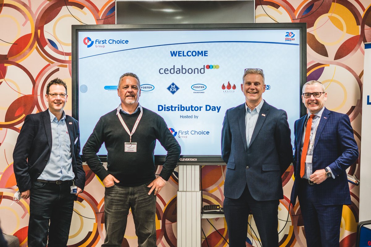 Proud to be hosting <a href="/cedabond/">Cedabond</a> distributor day!