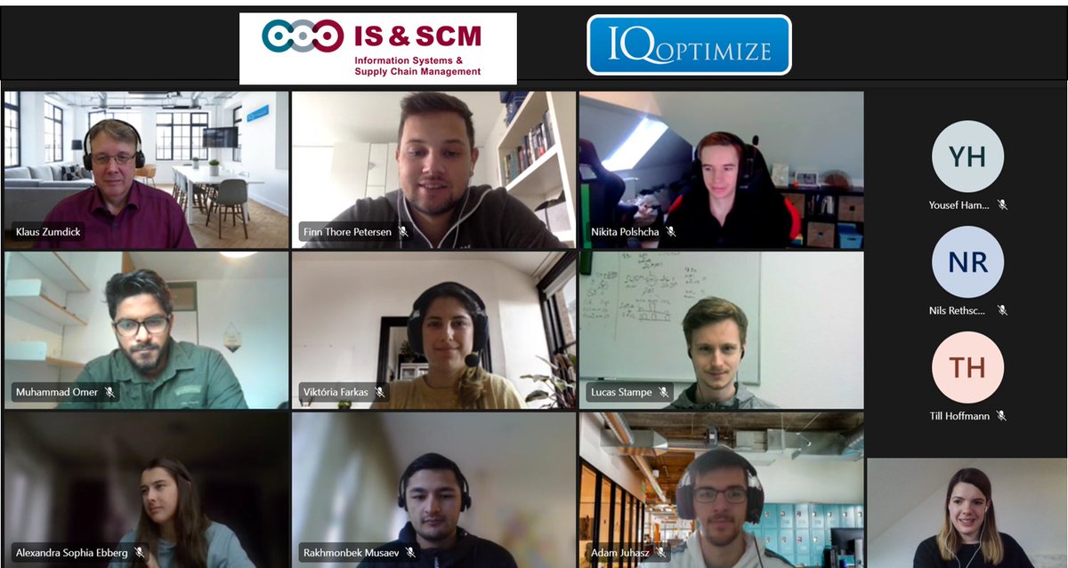 ercisSCM's tweet photo. In collaboration with IQ-optimize, our #projectseminar โPredictive Maintenance for #AI for IT Operationsโ aims to increase the adaptability of IT operations by considering #BigData and #MachineLearning techniques. We would like to thank IQ-optimize for the dedicated support! #IT https://t.co/WjNfThmm1x