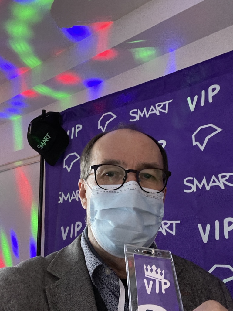 jarsjo's tweet image. Mukavaa olla #Eduvip! #itk2021 #SMARTTECHNOLOGIES #oppimisenit