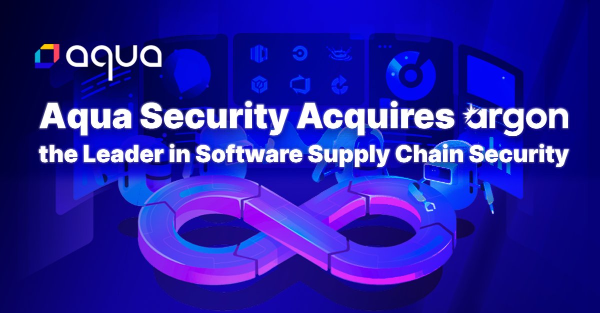 I’m very excited to share <a href="/AquaSecTeam/">Aqua Security</a>'s latest news from this week – the acquisition of <a href="/Argon_Security/">Argon Security</a>, the leader in software #supplychain security! I’d like to extend a warm welcome to the talented Argon team! #CNAPP #CloudNativeSecurity aquasec.com/news/aqua-acqu…