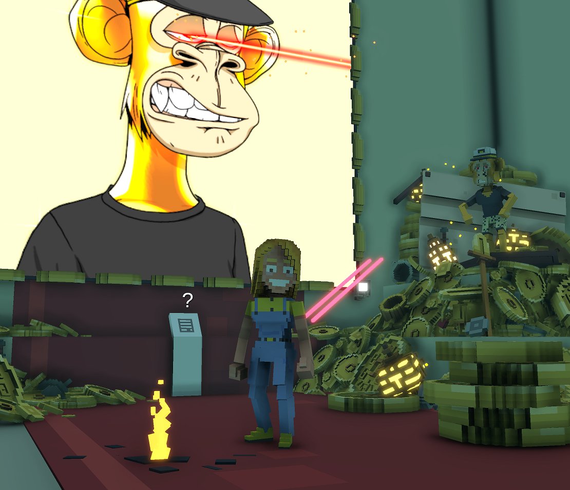 SuperToiPapers's tweet photo. @TheSandboxGame Ohhhh he got me,
need to watch the series haha! https://t.co/mdeWR8uRGe