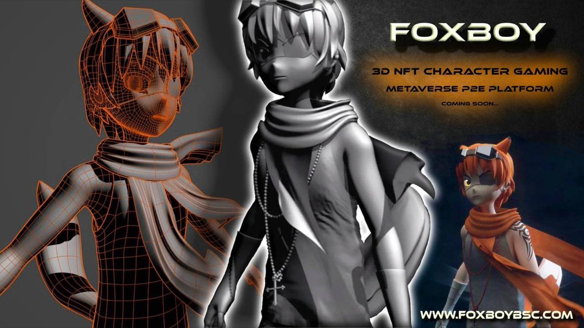 Update for the Foxboys🦊 Our community is growing rapidly &amp; development is going great. Expected launch for marketplace is later this month, and the gaming platform sometime in Q1. Dates will be announced as we get closer to launch.🧡 

#nft #gaming #bsc #bscgems