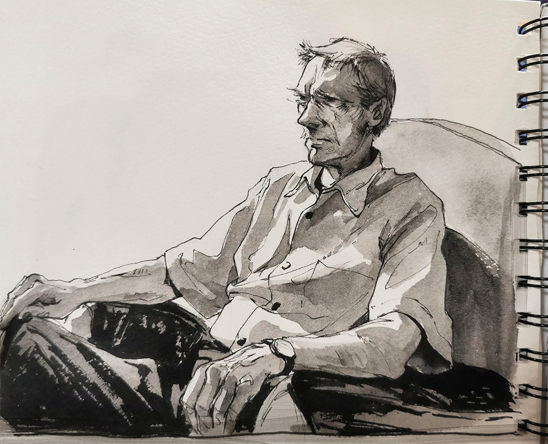 Norlicthemanul's tweet photo. Movie screenshot study #sketch #figuredrawing #sketchbook https://t.co/nQIZCIH34J