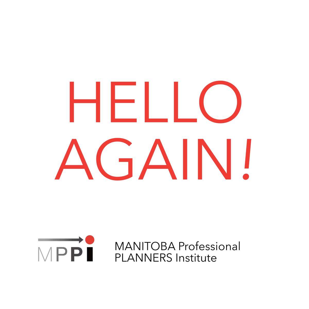MPPI - Manitoba Professional Planners Institute tweet media