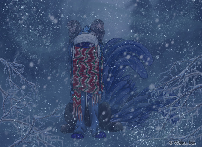 Wajas's tweet photo. Come brave the storm with us at https://t.co/BOfsqfkl8N!  We'd be happy to have you this holiday season!

#holidays #snowstorm #dressup #wajas #virtualpetsite #sandboxgame #jointoday #petsite #fantasy https://t.co/hh6Z68zTDt