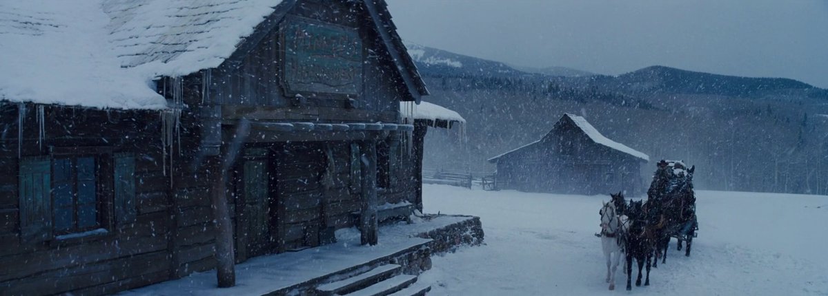sjmay92's tweet image. The Hateful Eight (2015) Dir. Quentin Tarantino / DoP. Robert Richardson
