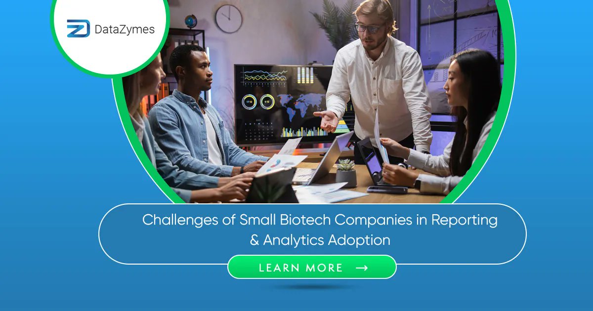 DatazymesInc's tweet photo. Small and emerging biotech companies are typically lean with teams structured by subject expertise, which often results in a heavy reliance on external service providers to support operations like analytics and data management. https://t.co/8BAyApdguw https://t.co/u1v6Zt4gmT