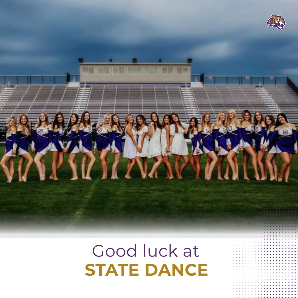 Best of luck to the Tigerettes at State Dance in Des Moines! They compete over the next two days with many Soloist, Kick routine, Pom and Jazz. #1TEAM #TigerPride