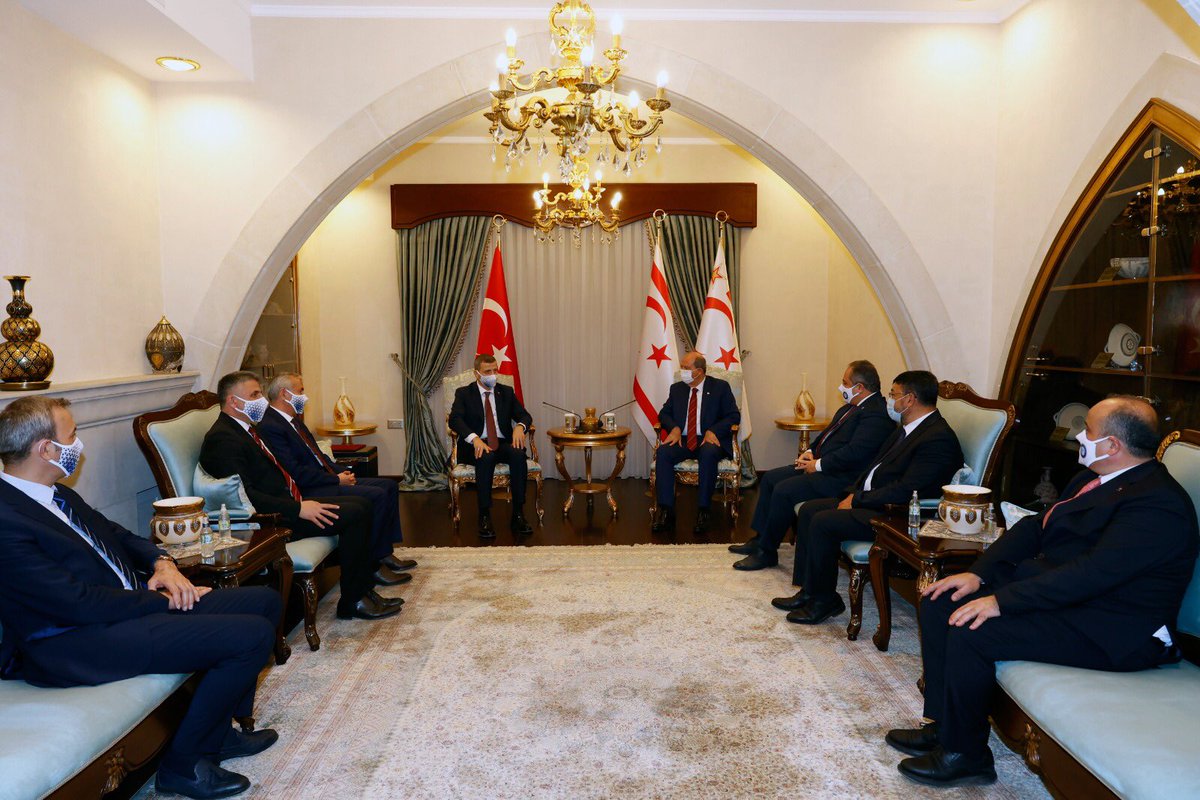 KKTCCB's tweet photo. Cumhurbaşkanı Ersin Tatar, Gazi Üniversitesi heyetini kabul etti 
@ersinrtatar 
https://t.co/DszjvNxMnA https://t.co/LNOOmNY0O5