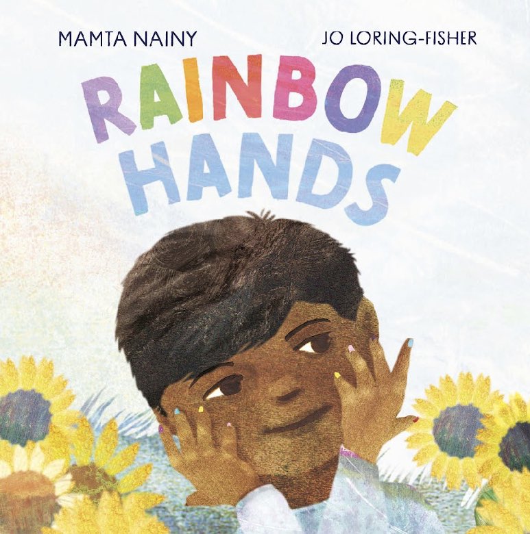 COVER REVEAL #GIVEAWAY + PROMO🌈

Celebrating #RainbowHands by #MamtaNainy &amp; <a href="/JoLoringFisher/">Jo Loring-Fisher</a>✨

RT &amp; FLW me, Jo &amp; <a href="/lantanapub/">Lantana Publishing</a> to win! (UK &amp; US only)

Preorder with code LANTANAART3 &amp; get an eco print of one of our most-loved titles ➡️ 
lantanapublishing.com/products/rainb…

Offers end Dec 8th