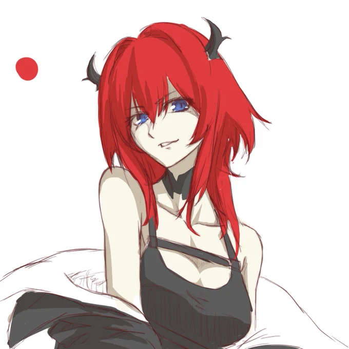 雑にカラーラフまでやったがいい感じ明日もう一回見て変なとこ修正して描いていこう 