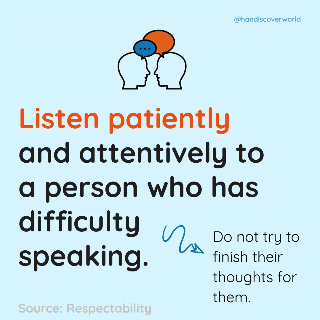 Handiscovercom's tweet photo. Since you really liked our first post about inclusivity, we decided to make a part 2! Do you have any other tips to be more inclusive? ๐ Book accessible accommodations here ๐ https://t.co/Ym23k6vYAE โฟ๏ธ โจ #Handiscover #Disability #RaiseAwareness #Inclusive #Inclusivity #tips https://t.co/gcZZl1E7xN
