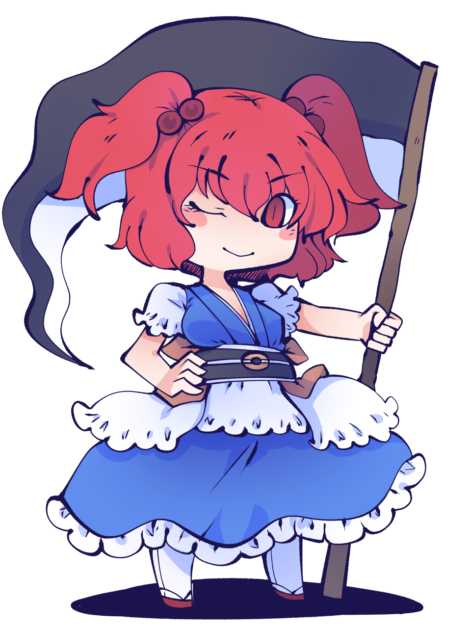 Tony Rt Fried Rice0614 深夜の真剣お絵描き60分一本勝負 東方project 小野塚小町 T Co Auzvn37sgc Twitter
