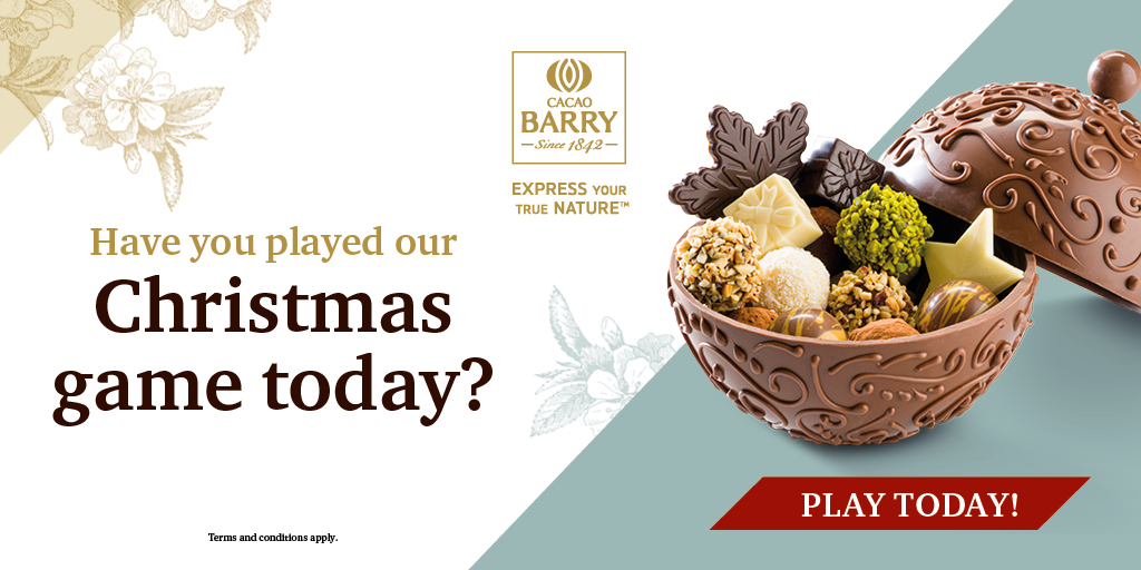 CacaoBarry_ENG's tweet photo. We are half way through our Christmas Scratchcard game! Don't worry if you haven't managed to win yet, you have 12 more days to play.
https://t.co/qt7HBSrASg
#cacaobarry #christmasgame #christmascomp #win #chocolate #unboxcreativity https://t.co/NkEHTB1adu