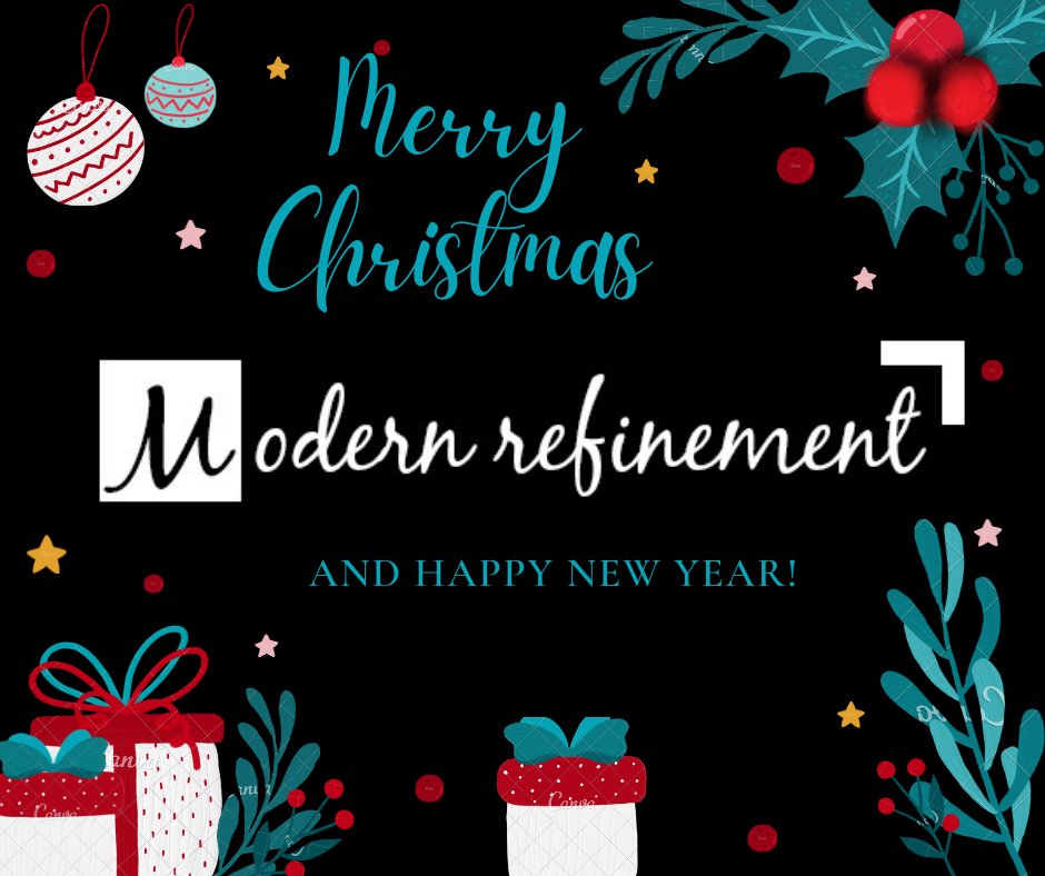 Modernrefine's tweet photo. Merry Christmas from the Modern Refinement family to yours 🎄🎅🏾 https://t.co/VjUPsbSpzM