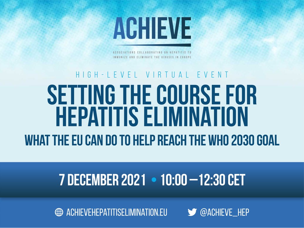 It is time to put viral #hepatitis B and C elimination on track!🦠💉💊 Join us to discuss how the 🇪🇺 can support Member States to meet the #WHO2030 elimination goal for hepatitis. #NoHep #HepCantWait 🗓️December 7 🕙10:00 - 12:30 CET 🔗Register here: bit.ly/3HqwNrS