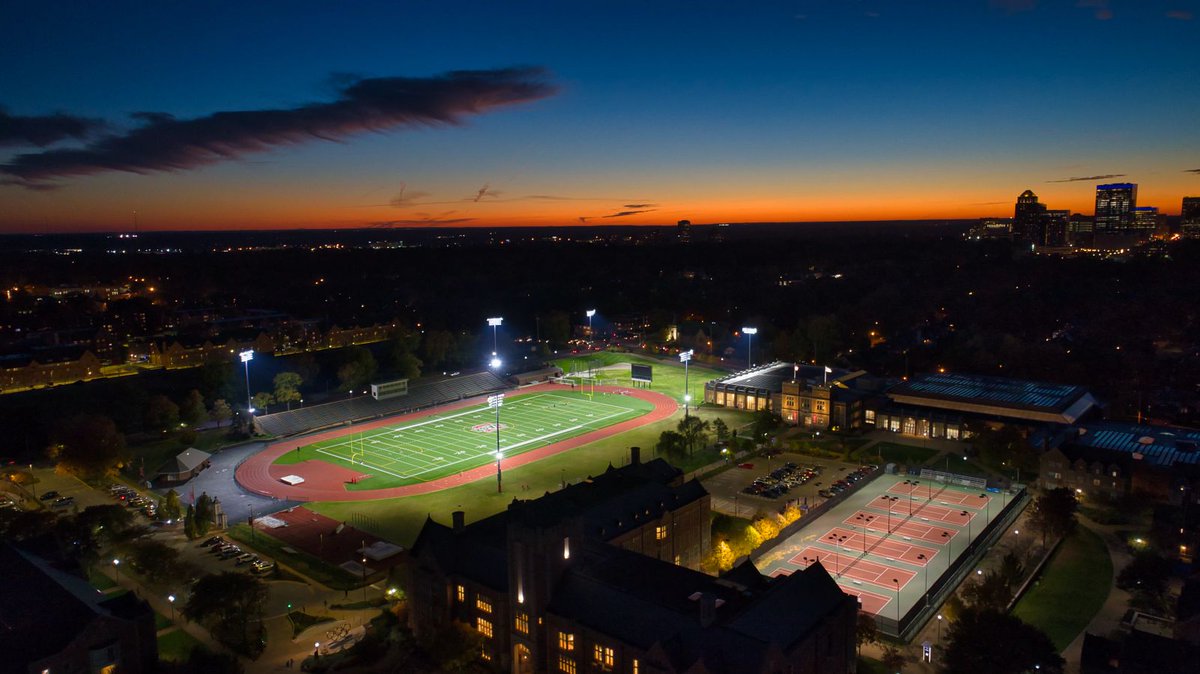 Francis Olympic Field at sunset is a sight to behold. #TogetherWeWin