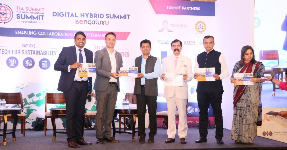 iaccindia's tweet photo. IACC at the 5th edition of TIA Summit - Global hybrid summit to enable collaborations for sustainability
#IACC #IACCIndia #IndoUS #IACCMembers #TheIndiaAdvantageSummit #TheIndiaAdvantageSummit2021 #TIASummit #TIASummit2021 https://t.co/PXBSvqdxED