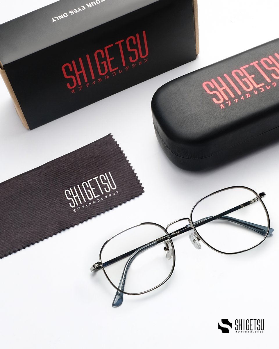shigetsujp's tweet photo. Metal frames never fail to amuse! 🤩 Do you already have one in your collection?
👓🕶️ FUJIOKA: https://t.co/geYvUNtRf0
#RadProPlus #TransitionLens #Photochromic #AntiRad #AntiRadiation #AntiBlueLight #OnlineReady #ShigetsuTrendywithStyle https://t.co/lPcpY8qpiR