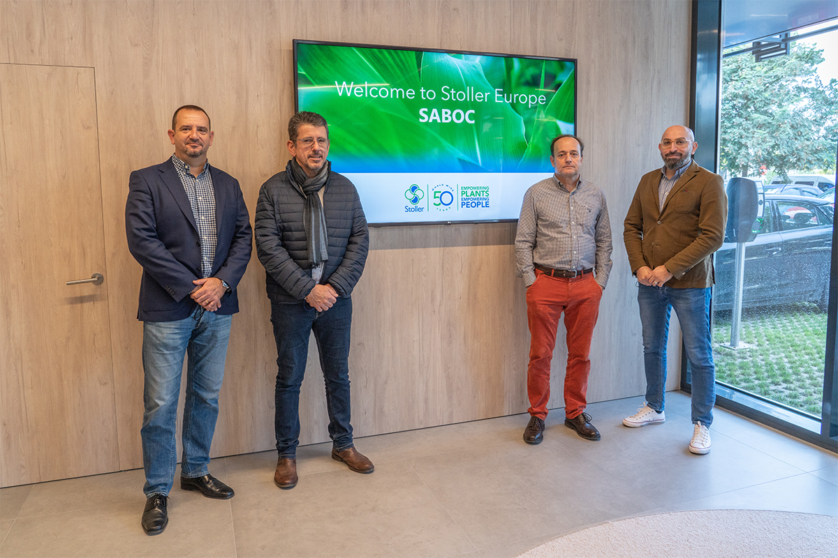 StollerEurope's tweet photo. 🏢 Today, at the Stoller Europe headquarters, we had the visit of our French distributor SABOC with the aim of planning the commercial and technical actions to be carried out in 2022.

#ThisIsStoller #ThisIsCustomer
#EmpoweringPlantsEmpoweringPeople https://t.co/1LPVmKqJ9m