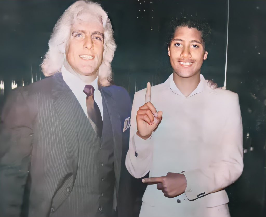 Respect, always brother. You, Dusty my dad, Muraco, Hawk, Animal, Piper,  all you guys were my heroes. This pic was taken in 1984 ~ in Vegas at the  NWA annual convention. I, image size:1024x837