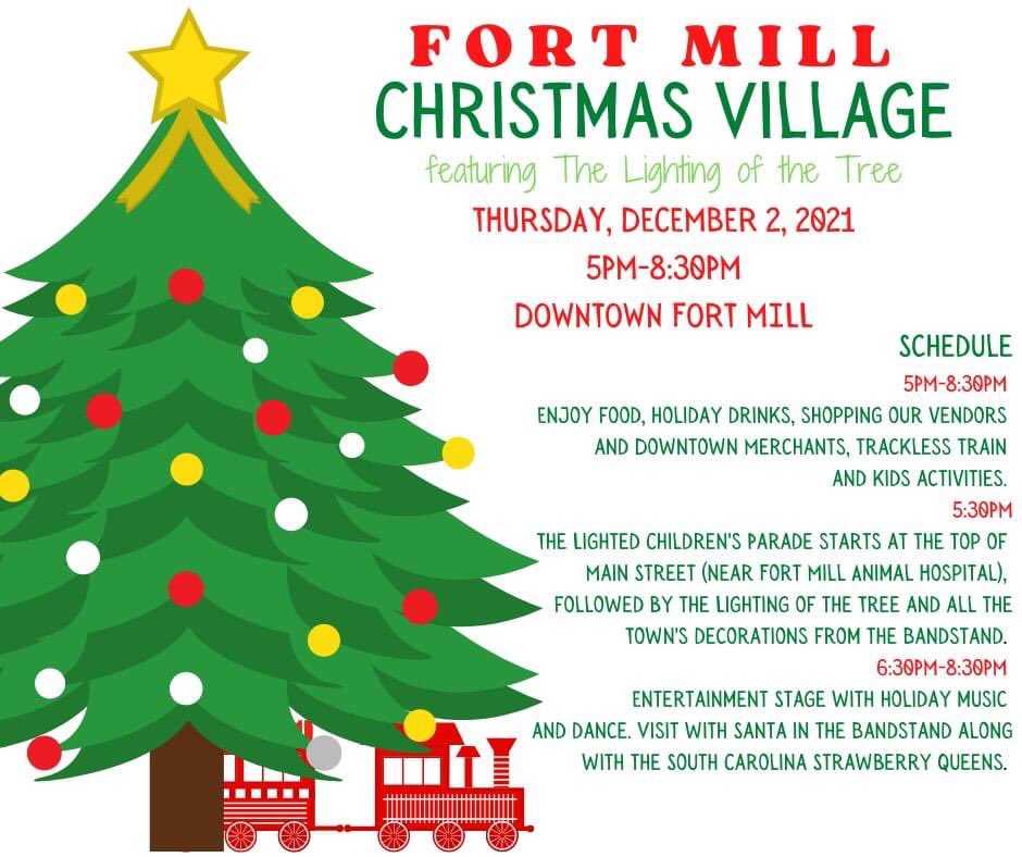 Happening today 5-8:30pm.    #Christmas2021 #FamilyFun #FortMill #Fun #Family #SERVPRO #WeCare