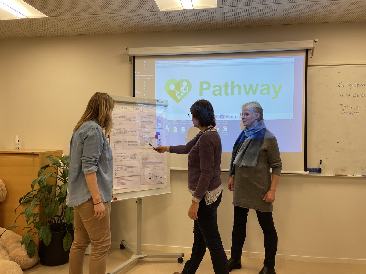 Patient_Pathway's tweet photo. SINTEF and UiO working face2face in Oslo - planning the mapping of patient journeys @CeliusElisabeth @LineMelby @RagnHalvorsrud https://t.co/ytWoLxrev1