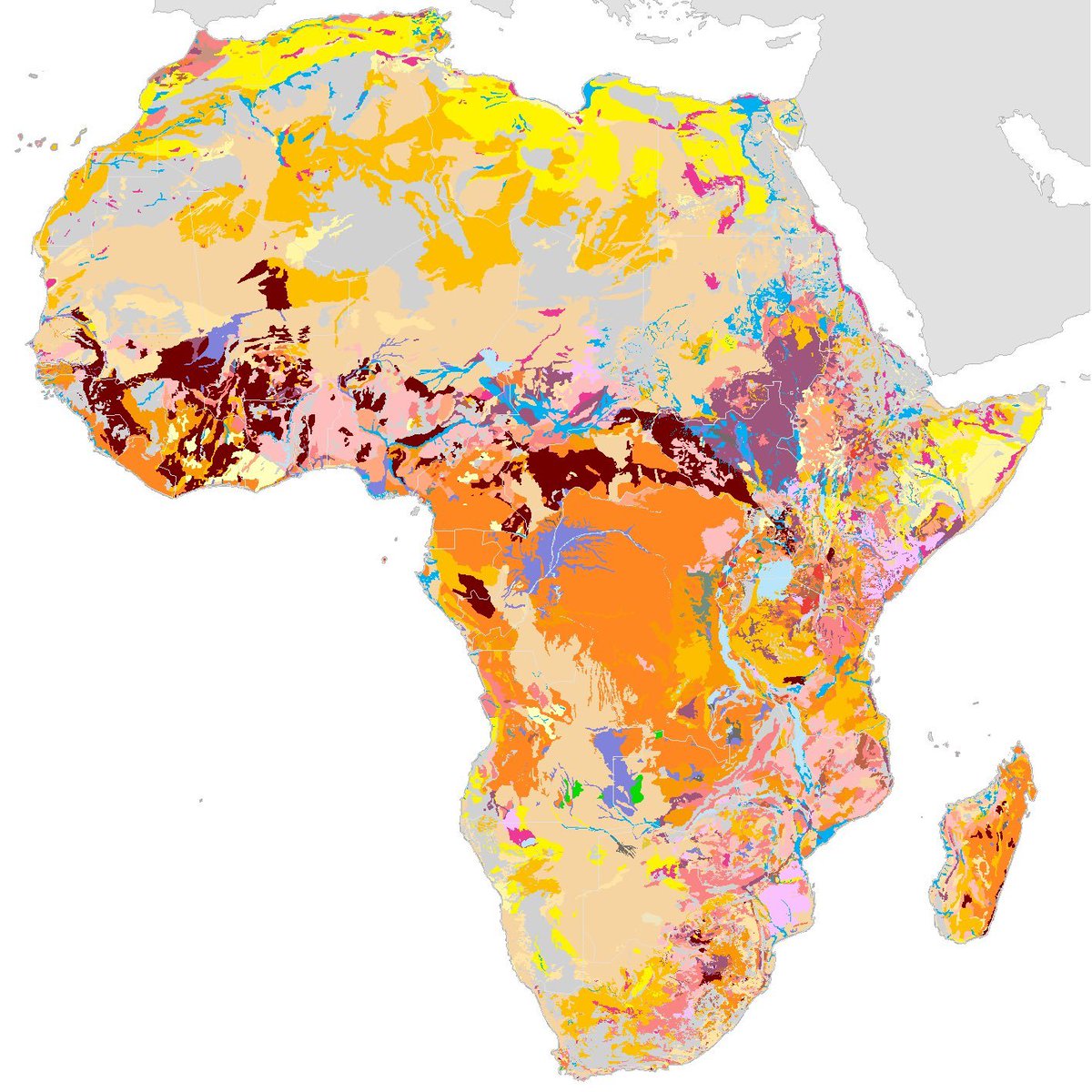 ipbes (@ipbes) on Twitter photo What is soil? Where does soil come from? What is special about soil in Africa?🌍🌱
For #WorldSoilDay on 5 Dec, explore the incredible diversity of the African soils.
🎨via <a href="/EU_ScienceHub/">EU_ScienceHub</a>
esdac.jrc.ec.europa.eu/content/soil-m… What is soil? Where does soil come from? What is special about soil in Africa?🌍🌱
For #WorldSoilDay on 5 Dec, explore the incredible diversity of the African soils.
🎨via <a href="/EU_ScienceHub/">EU_ScienceHub</a>
esdac.jrc.ec.europa.eu/content/soil-m…