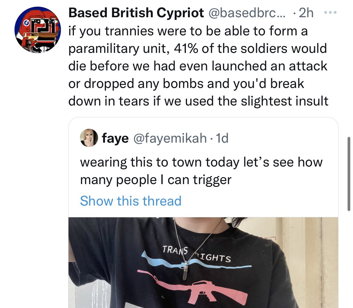 oh they’re really mad lmfao