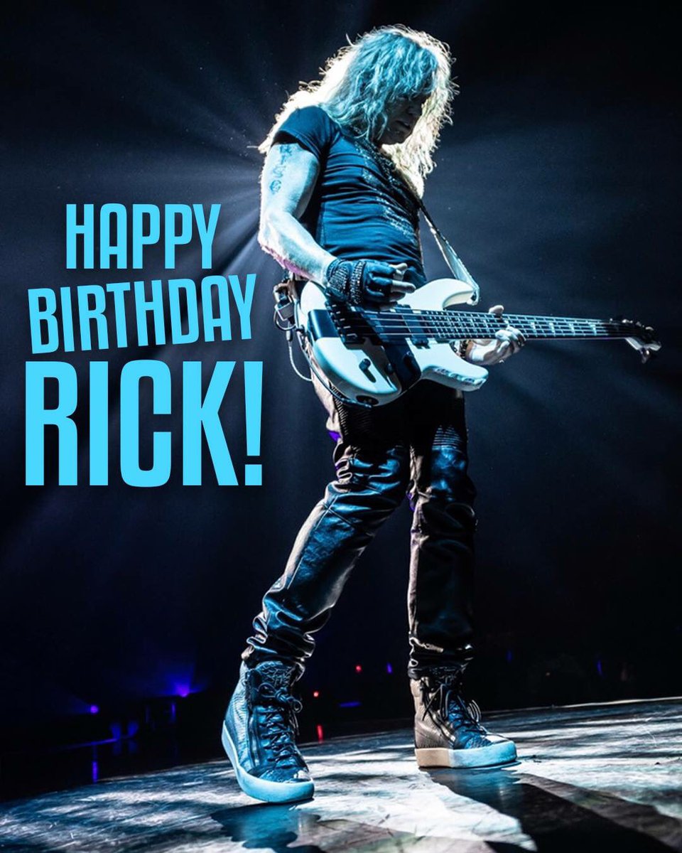   Happy Birthday 
Rick Savage
Bass Player
Born December  2, 1960 