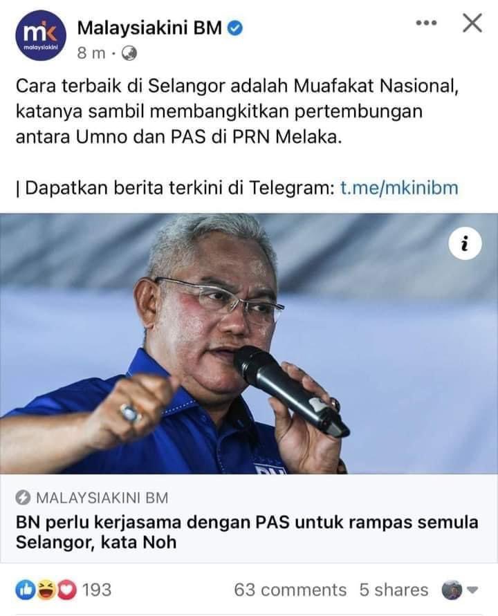 Pandai Ang Noh..Tempat ada potensi Ang belah..Tempat nyawa2 ikan Ang nak muafakat..