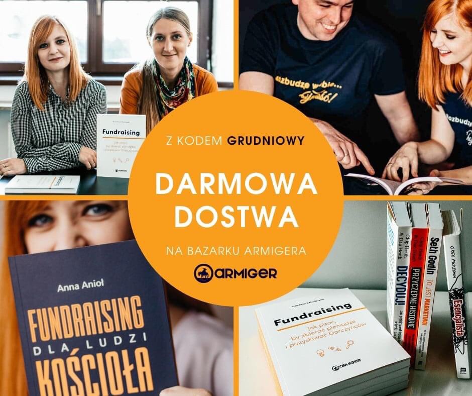Armiger_PL's tweet photo. Jest grudzień, jest promocja! Na Bazarku Armiger mamy właśnie TYDZIEŃ DARMOWEJ DOSTAWY z tajnym kodem "GRUDNIOWY"🥳. 

Co można kupić na Bazarku?
Otóż książki, książki, książki i jeszcze Karty Fundraisingowe 👀. 

https://t.co/6Ow3OMh1Hy https://t.co/II3YdtFCMa