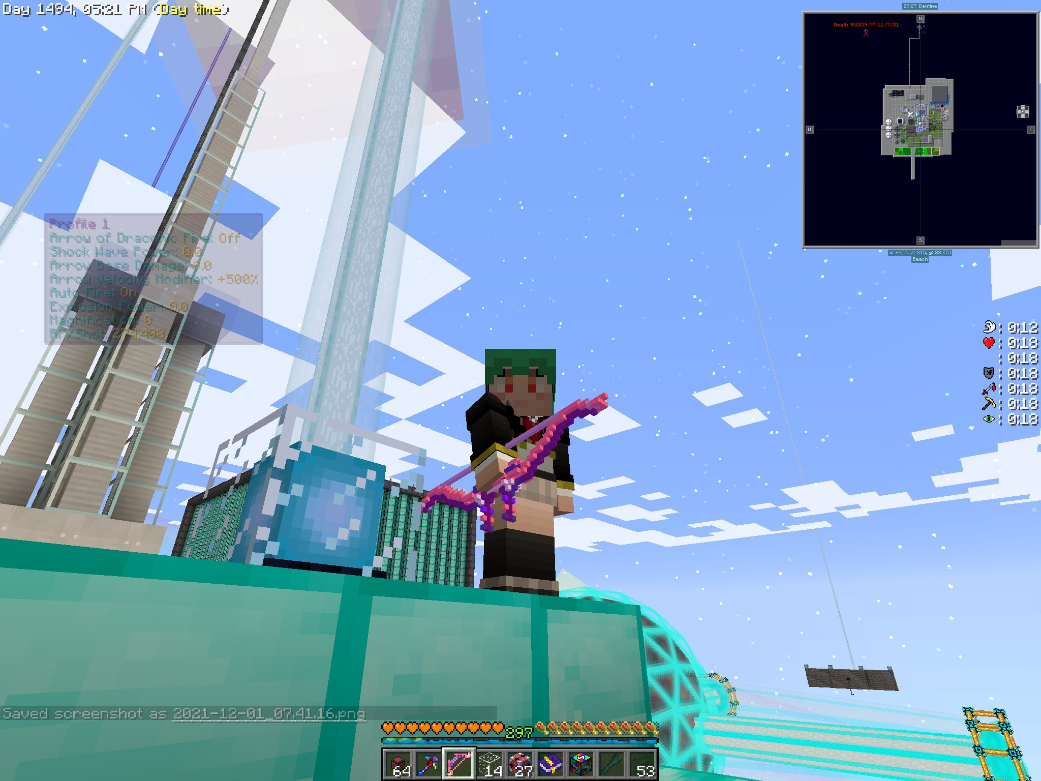ぬるたろう 積みプラマン これにてskyfactory3の約3か月に及ぶ浮島生活は終了 ﾏｲｸﾗ マインクラフト Skyfactory3 Skyfactory4 Ftb 工業mod T Co Sud7oaput8 Twitter