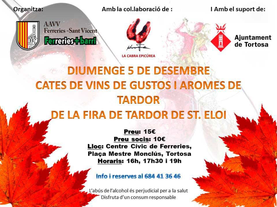 Aquest diumenge 5 retorna per fi un dels dies grans de Ferreries, la VIII Fira de Tardor organitzada per <a href="/AVFerreries/">Associació de veïns Ferreries-Sant Vicent</a>, Un dia ple d'actes on xalaran grans i menuts. #Ferreries #Tortosa #FERreriesMésBarri