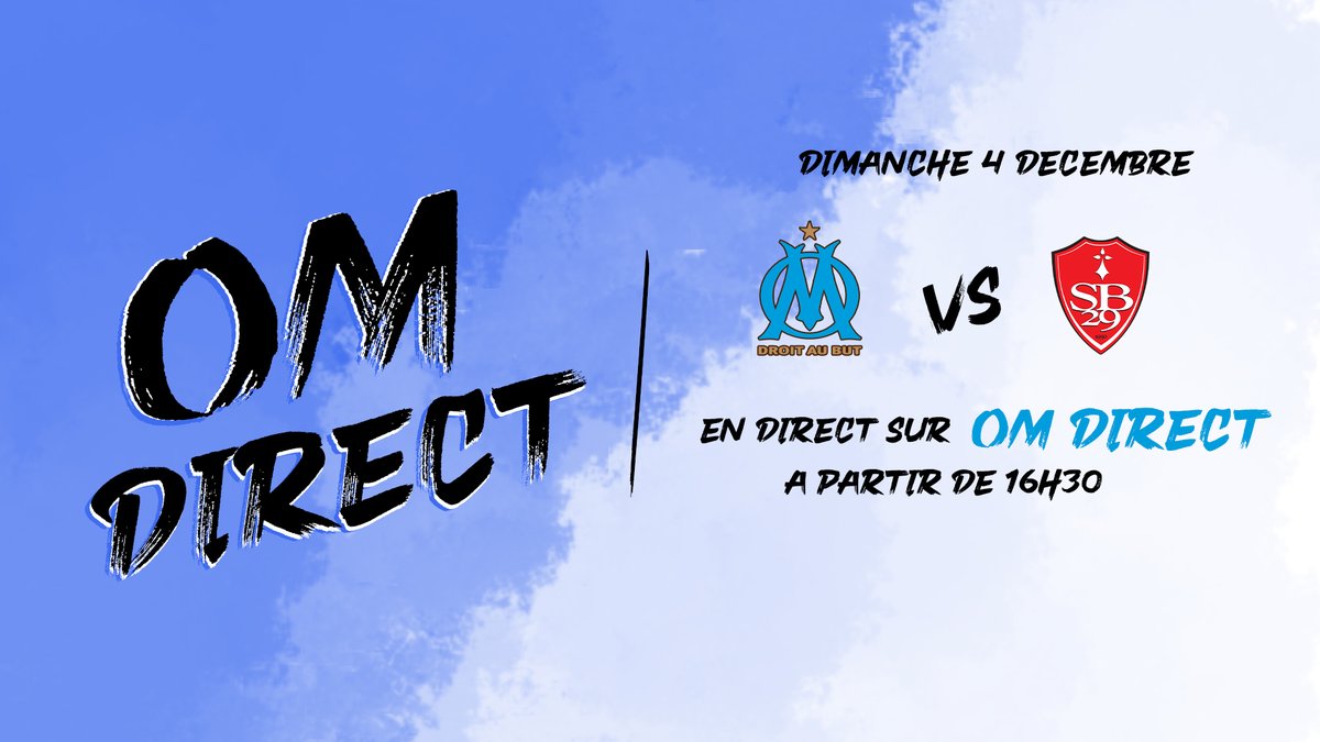 OMdiirect's tweet photo. 🚨 AFFICHE MATCH 🚨

Toute demande de lien du discord ce fait en Message Privé ! 

le Stream s'effectueras à partir de 16h30 ! 

OMdirect la chaine de l'Olympique de Marseille 
#RT #TeamOM https://t.co/TafyrsFzsF